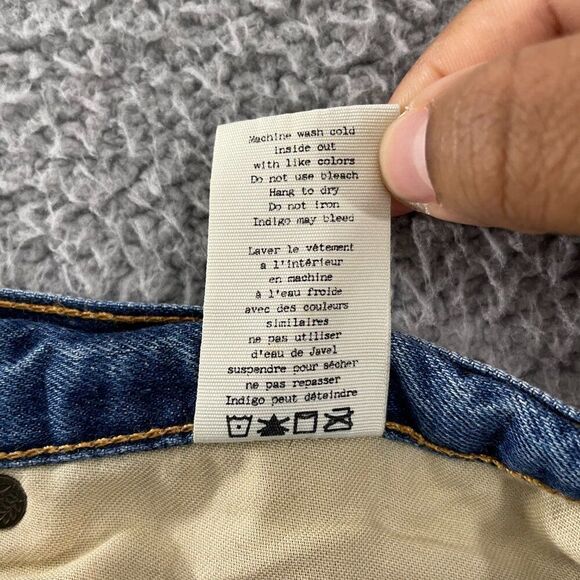 Rag & bone distressed boyfriend short Women 30 Rebel Jean - Picture 7 of 15